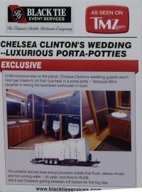 Deluxe Trailer-Mounted Porta-Potties